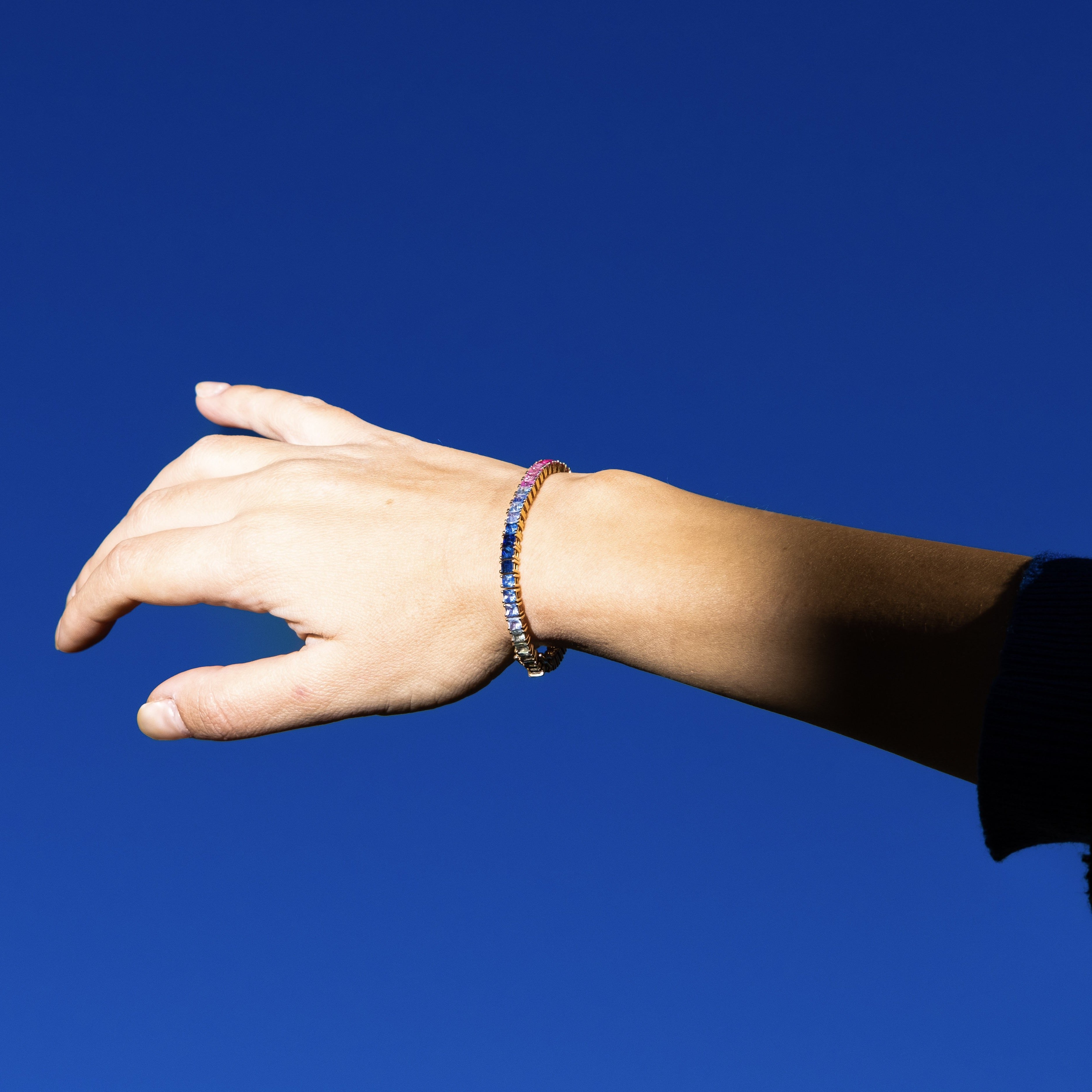 Eternity tennis bracelet - Maison Celaj