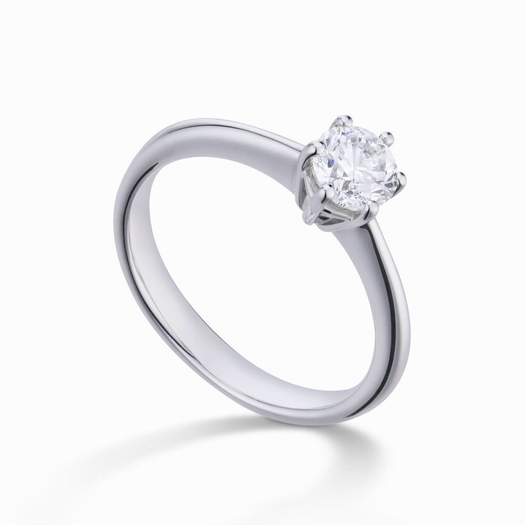 Solitaire 6-prong Ring