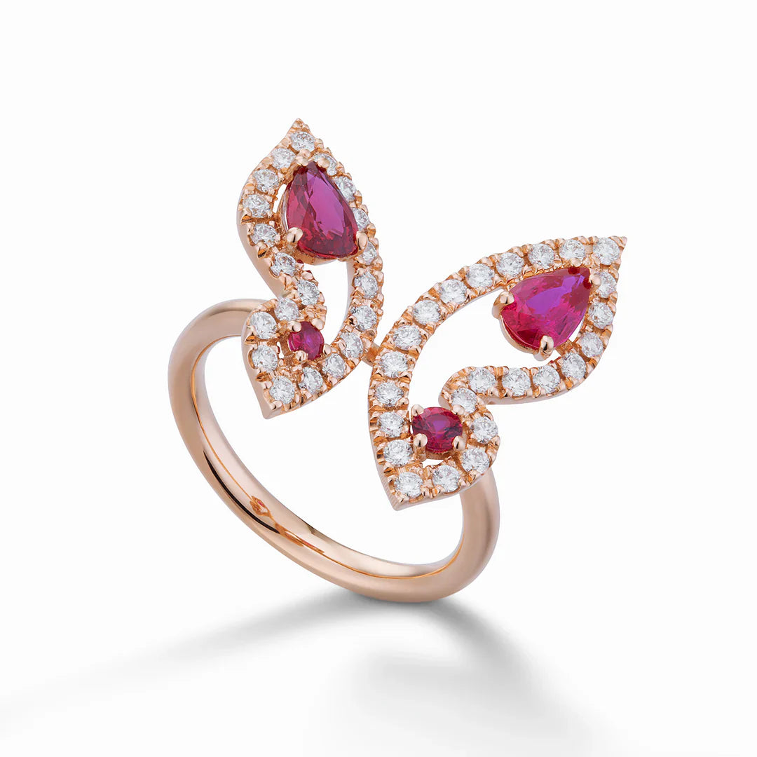 Mariposa Ruby Ring