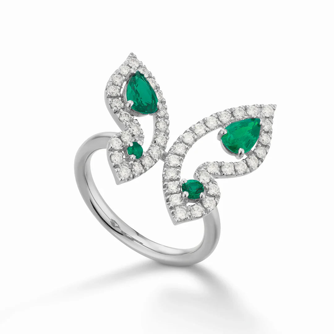 Mariposa Emerald Ring