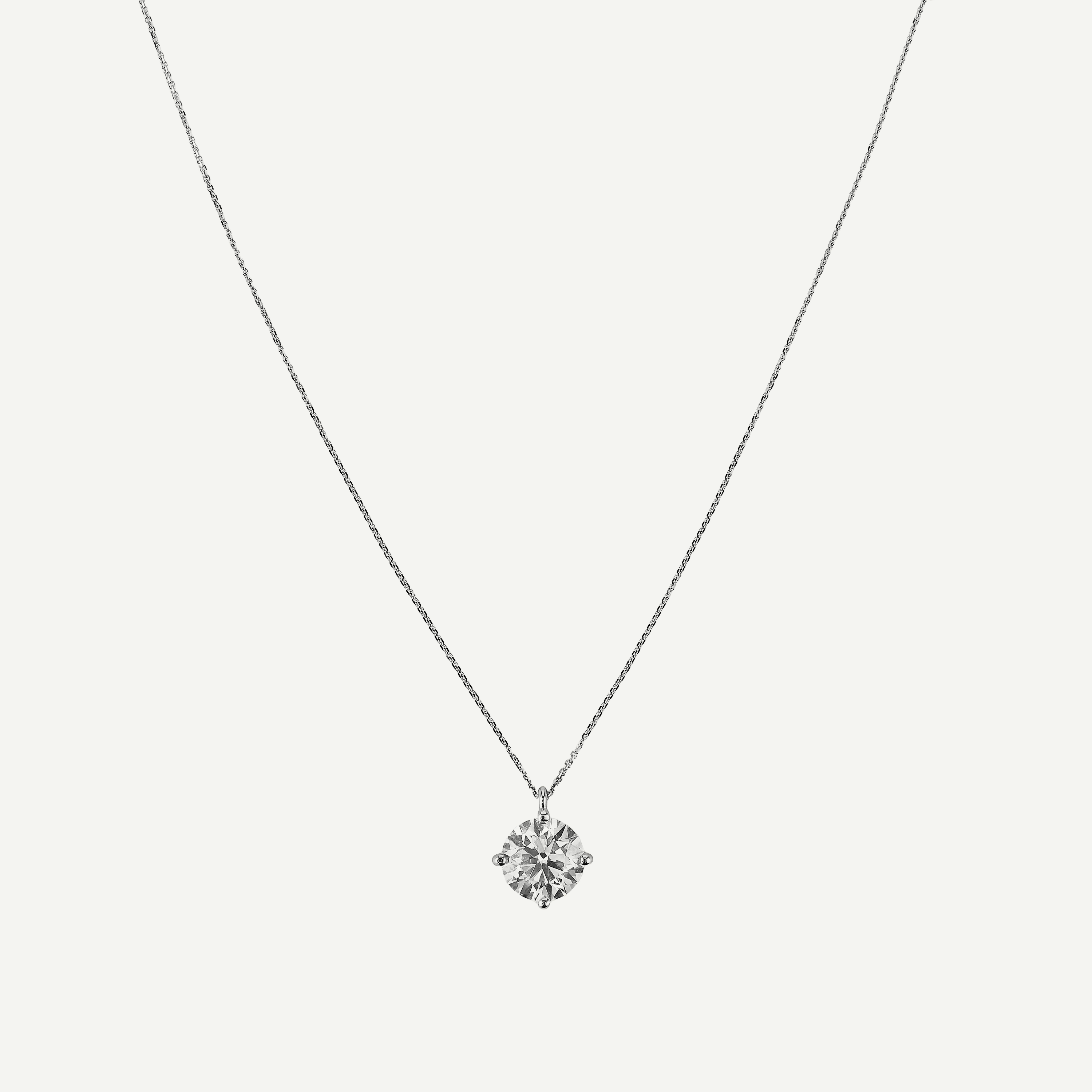 Eternal Solitaire Necklace