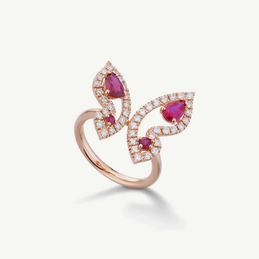 Mariposa Ruby Ring