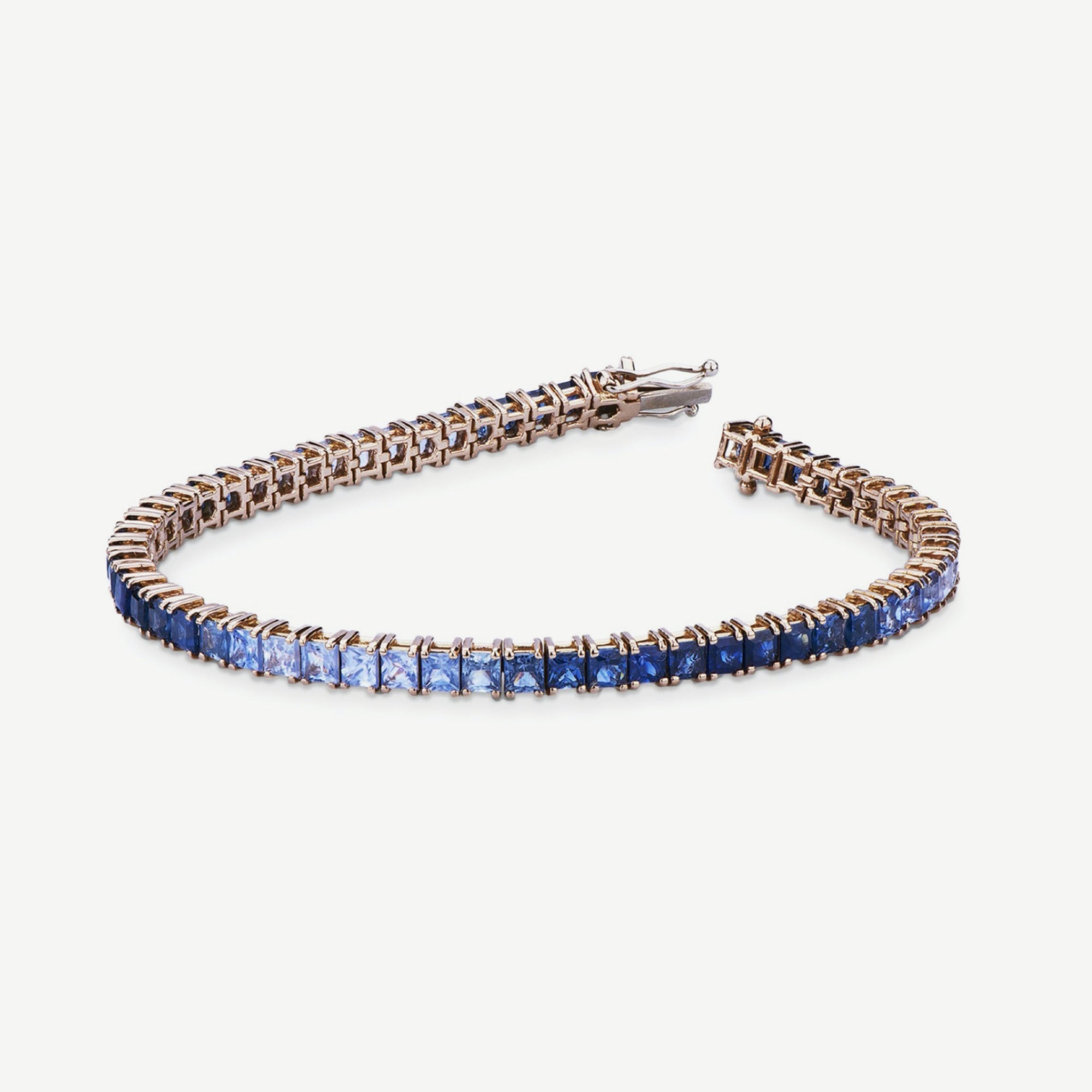 Blue Marine tennis bracelet - Maison Celaj