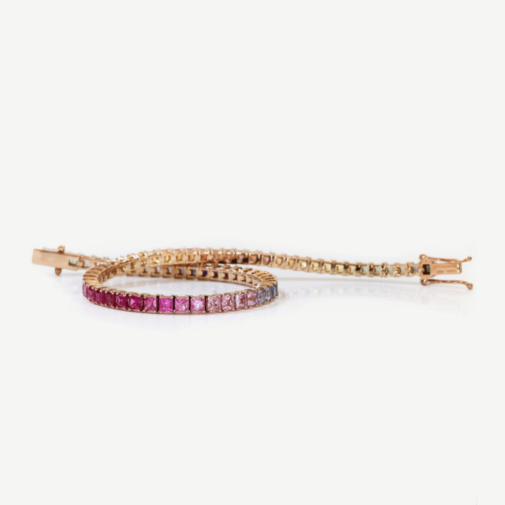 Eternity tennis bracelet - Maison Celaj