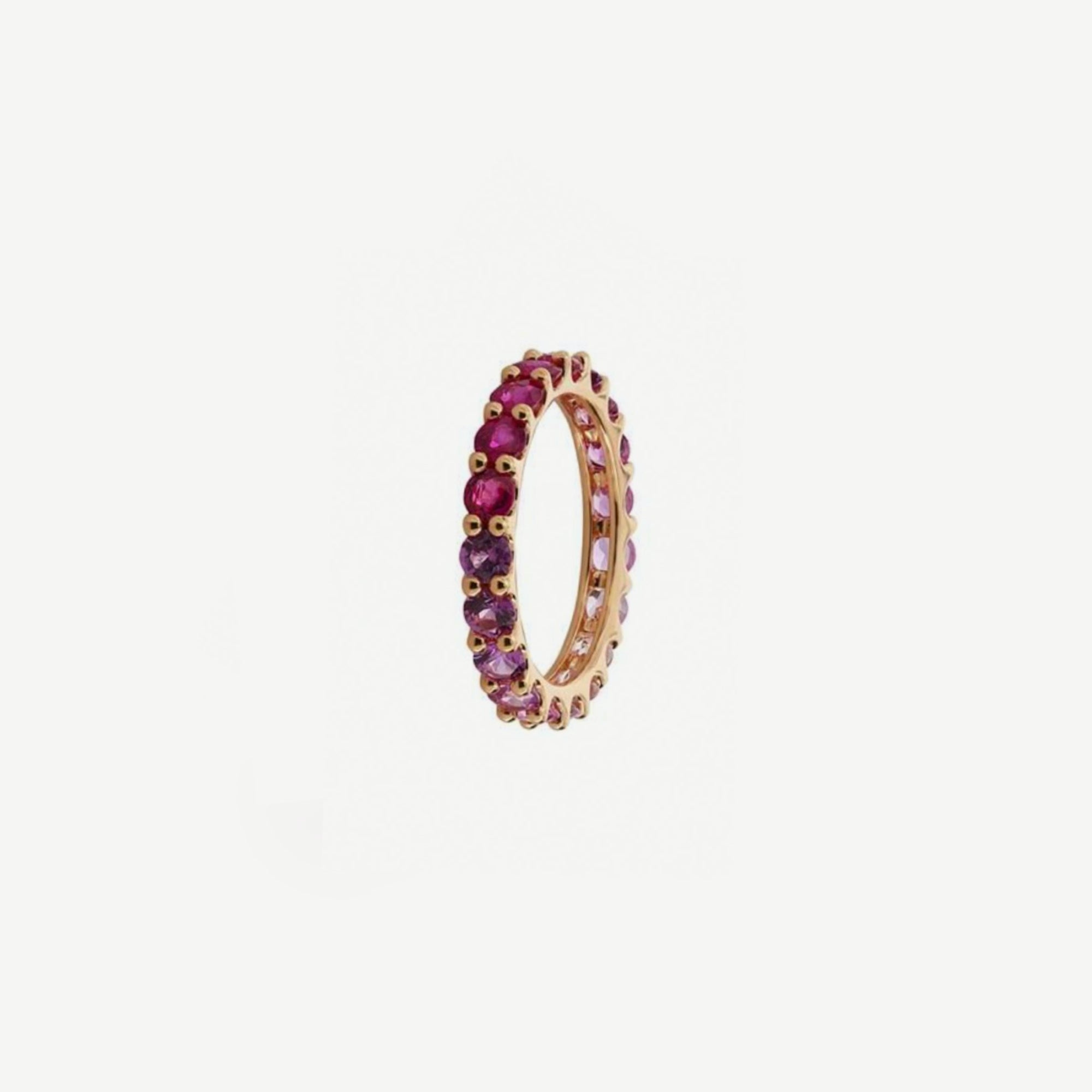 Ruby eternity ring - Maison Celaj