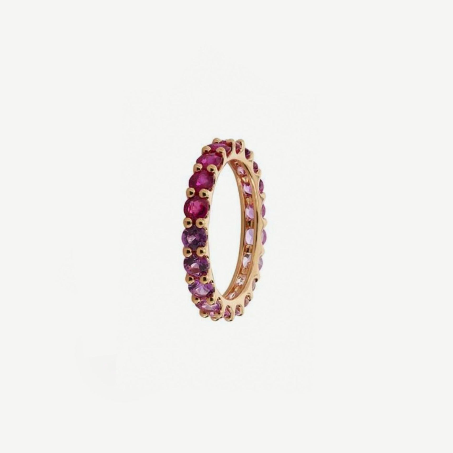 Ruby eternity ring - Maison Celaj