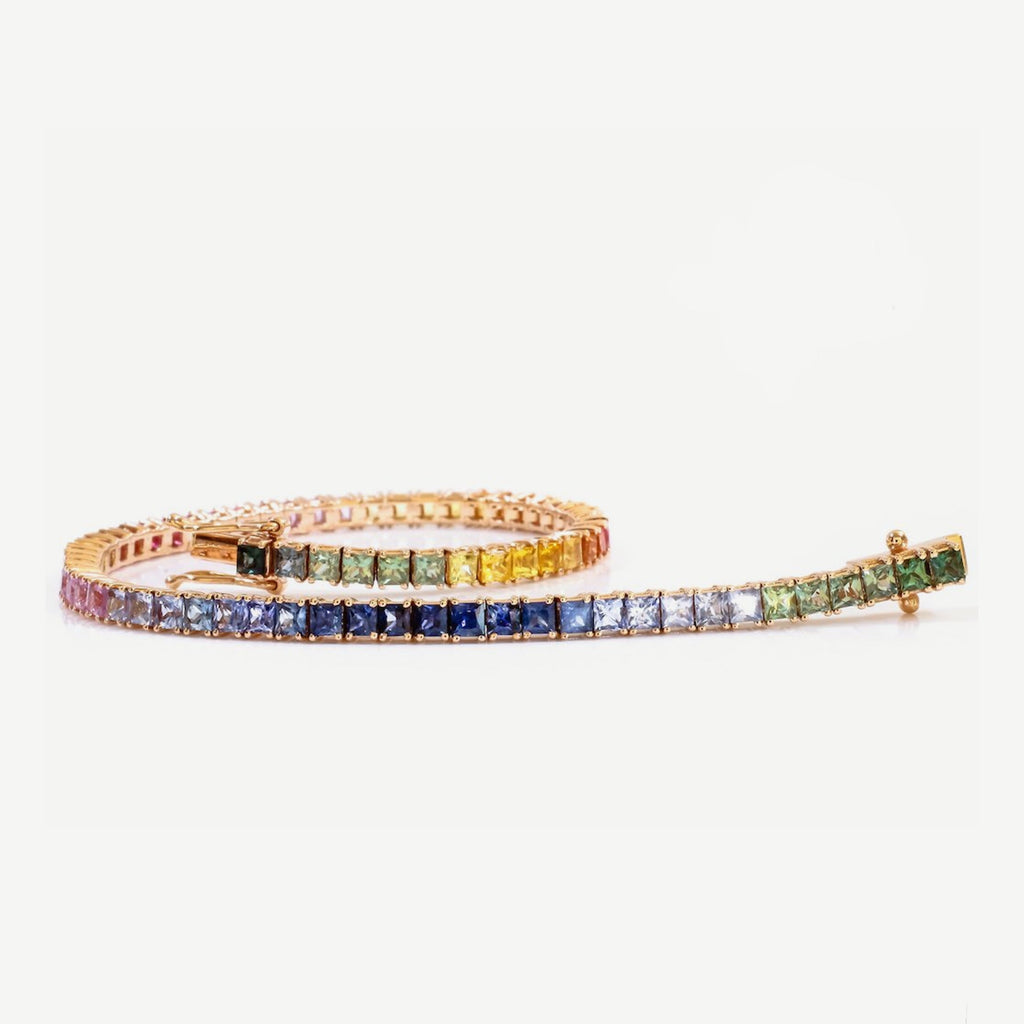 Eternity tennis bracelet - Maison Celaj