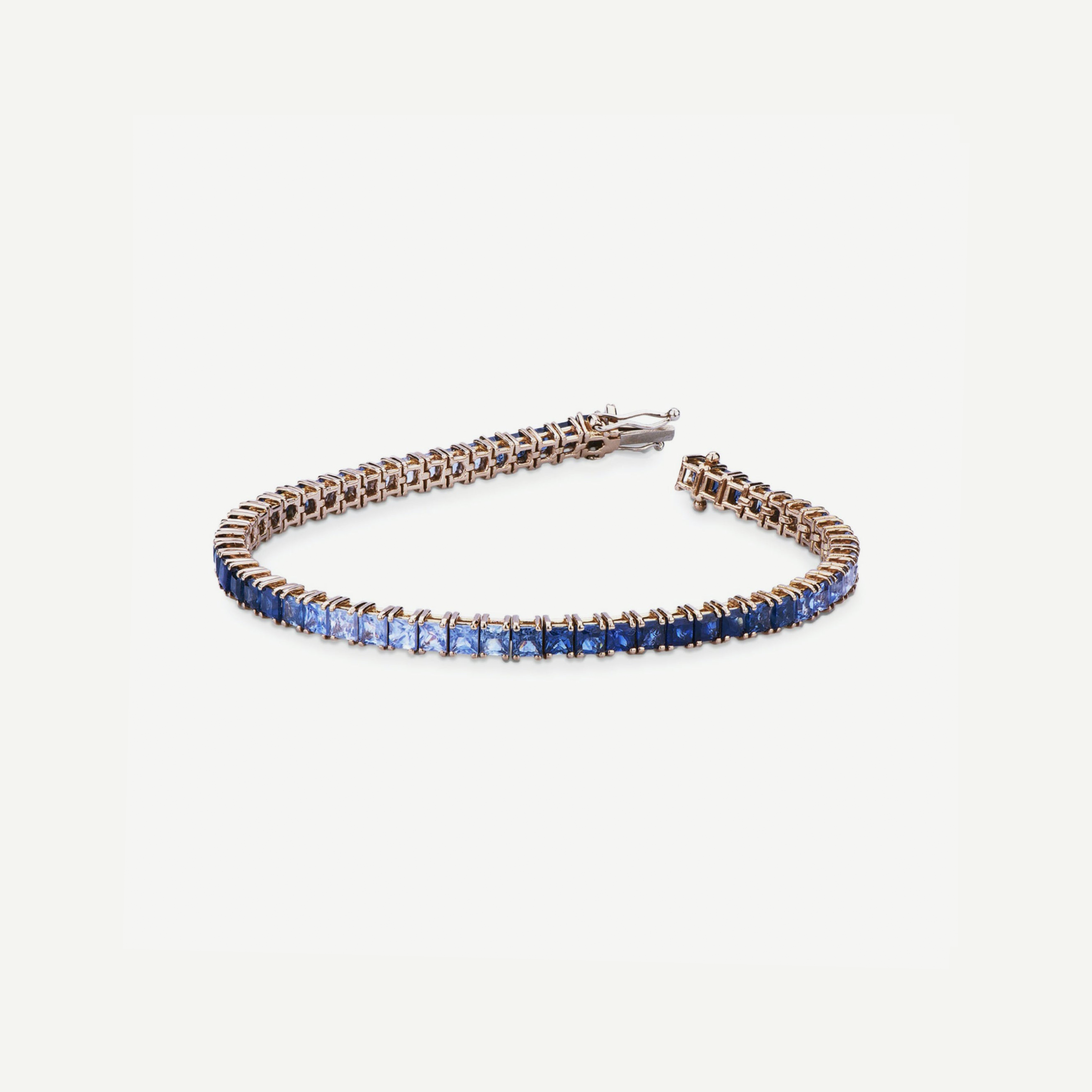 Gadient Blue Tennis Bracelet