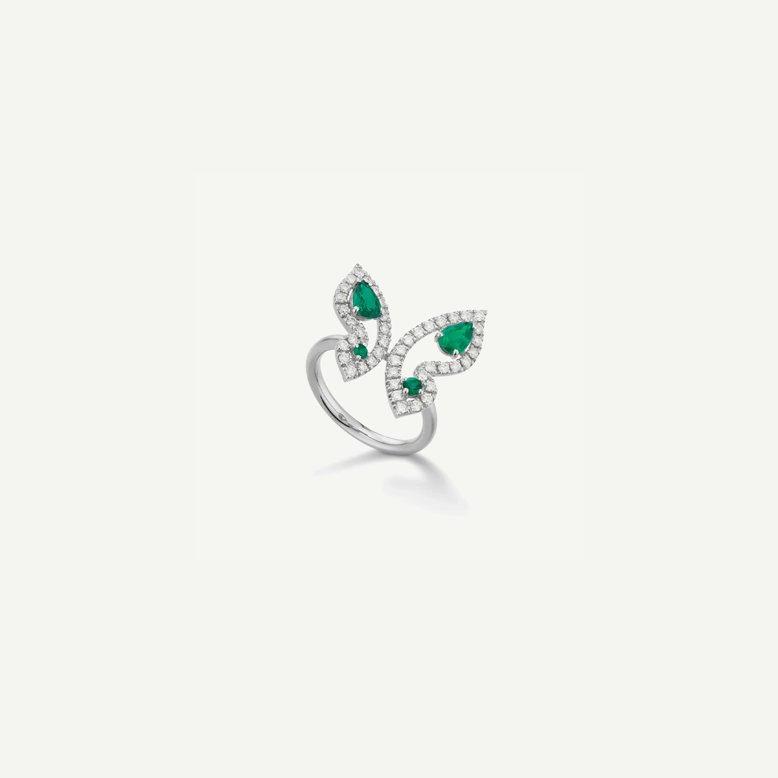 Mariposa Emerald Ring
